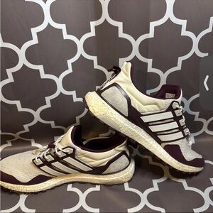Adidas Ultraboost 1.0 ATR Texas A&M Aggies Running Shoes Mens Size 14  Gig 'Em